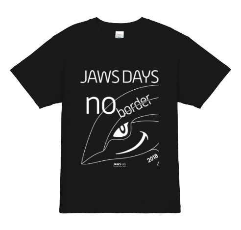 JAWS DAYS 2018 T-SHIRT(black)